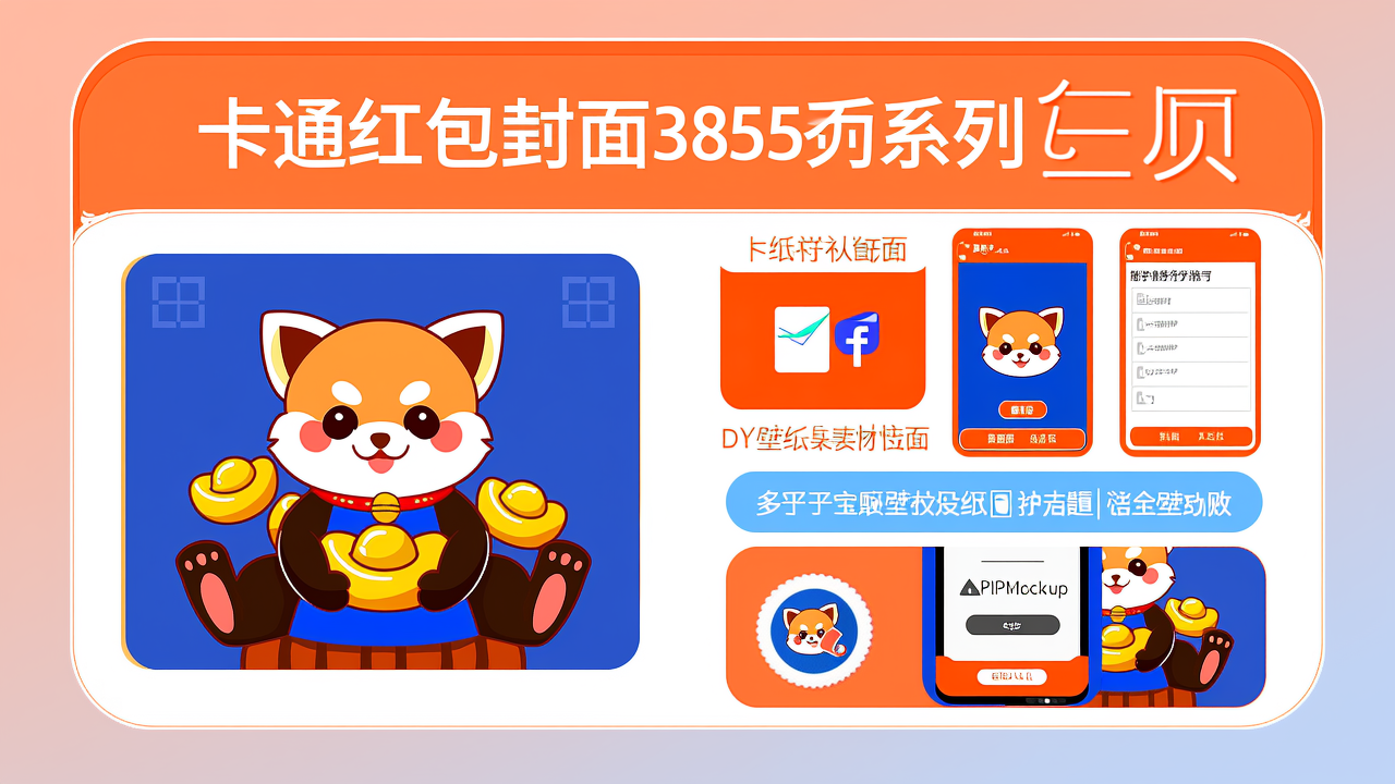 卡通红包封面385系列权益全解析：永久使用+DIY壁纸攻略