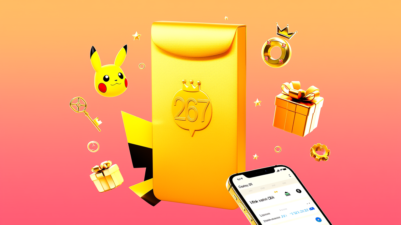 皮卡丘红包封面267号权益全解析：永久可用+DIY自由